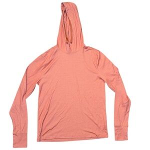 J. Crew Coral Performance Hoodie